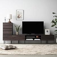 Amazon｜RASIK テレビ台 収納 2点セット (テレビボード180cm幅 +